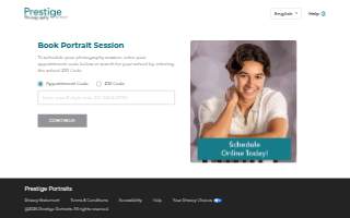 Prestige Salon Suites website