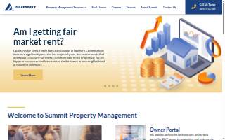 Property Management of Summit website