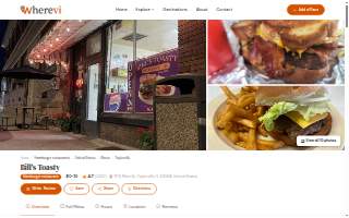 Bill's Toasty website