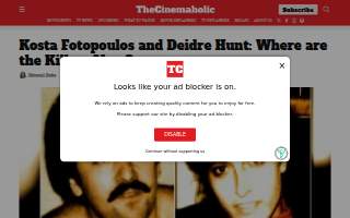 Fotopoulos Law Office website