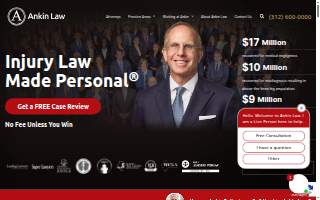 Ankin Law website