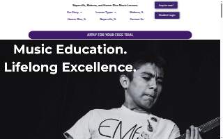 Edge Music Academy Mokena website