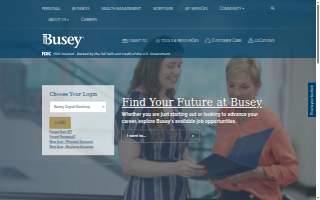 Busey Bank website