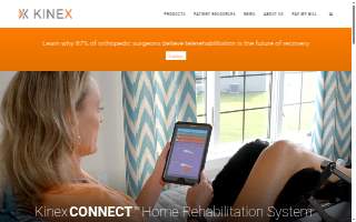 Kinex Fitness Studios website