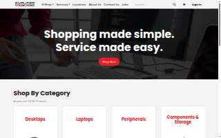 Simplified Computers website