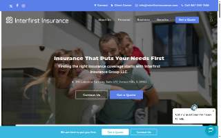 Interfirst Insurance Group LLC website
