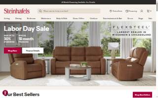 Steinhafels website