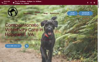 Veterinary Specialty Center website
