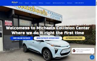 Michael's Collision Center Inc website