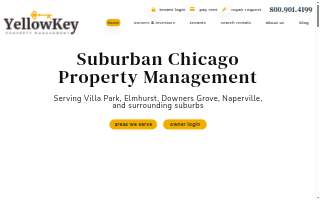 Yellow Key Property Management website