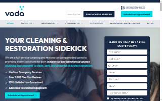 Voda Cleaning & Restoration of Chicago West website