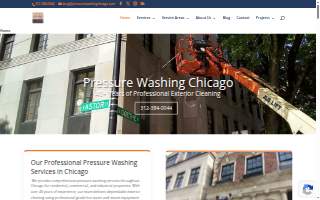 Pressure Washing Chicago website