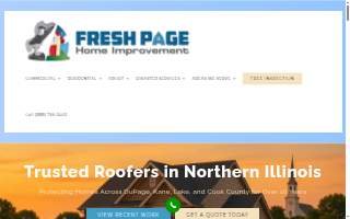 Fresh Page Home Improvement website