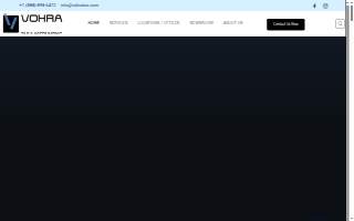 Vohra Tax & Accounting website