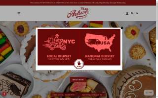 Artuso & Sons Bakery website