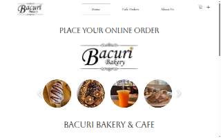 Bacuri Bakery & Café website