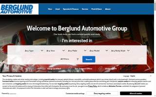 Berglund Construction Co website