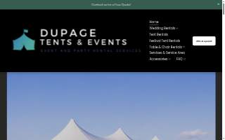 DuPage Tents & Events website