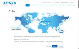 AIRTECH PRO Heating, Cooling & Plumbing website
