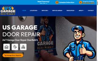 US Garage Door Repair website