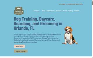 Kamp K-9 website
