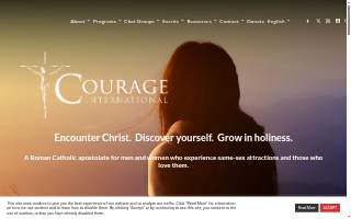 Courage to Connect Mental Health website