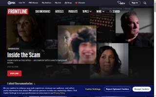 Frontline Services website