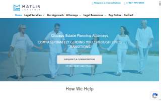 Matlin Law Group P.C. website