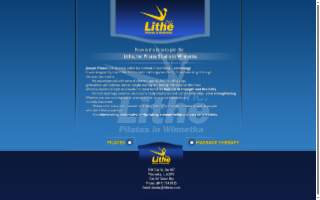 Lithe Inc - Pilates Studio website