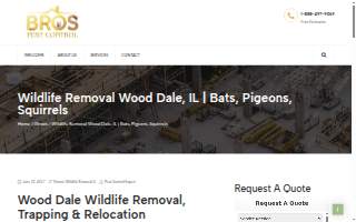 Pest Arrest Pest Control website