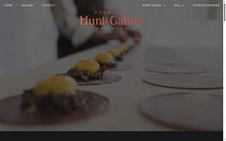 Hunt & Gather Catering website