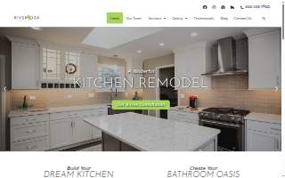 River Oak Cabinetry & Design website