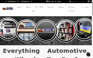 Quiroz Auto Repair website