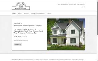 Home Sweet Home Inspection Co of Woodridge website