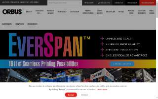 Orbus Visual Communications Group website