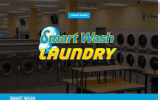Smart Wash Laundry - Woodstock website