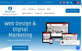 Nice2Link, LLC 4.9(12) Website designer website