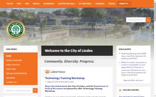 Linden CPA website