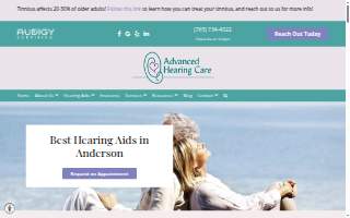 Advanced Hearing Care website