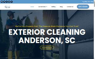 Shane's Power House Washing website