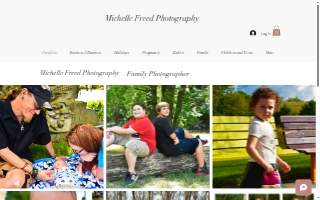 Michelle Freed Photography website