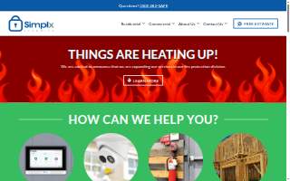 Simplx Security LLC website