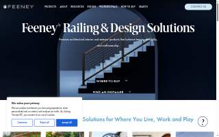 Feeney’s Garage Doors, LLC website