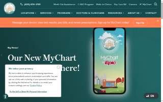 Clinica Sierra Vista - Blackstone Health Center website