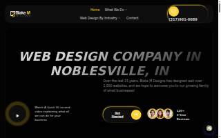 Blake M Designs website