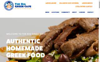 Greek's Pizzeria & Tap Room Beech Grove website