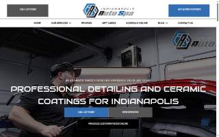 Indianapolis Auto Spa website