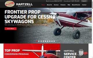 Hartzell's Ice Cream website