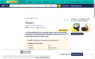 Bogan Eye Care Center website