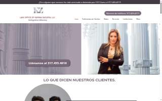 Law Office of Karina Zazueta, LLC website